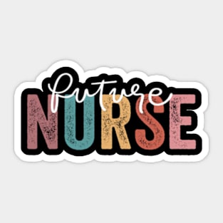 Nurse In Progress Nursing School Student Future Nurse Sticker